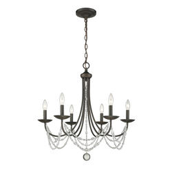 Photon Lighting®grid 6-Light Rubbed Bronze Chandelier at Menards®