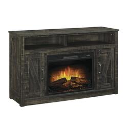 Whalen Farmstead 48 Dark Pine Electric Fireplace Entertainment Center at Menards
