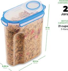 Cereal Containers Storage Set - 2 Pack at Menards®