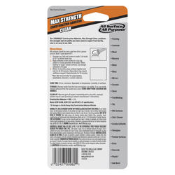 Gorilla® Clear Max Strength Construction Adhesive - 2.5 oz. at Menards®