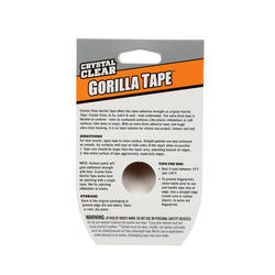 Gorilla Glue 6015002 - Gorilla Crystal Clear Tape (15yd) - Hub Hobby