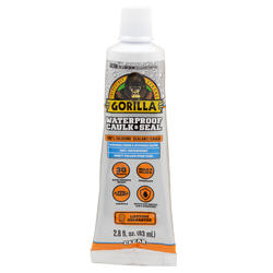  Gorilla Waterproof Caulk & Seal100% Silicone Sealant