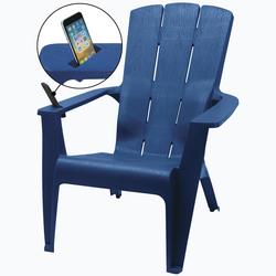blue plastic muskoka chairs