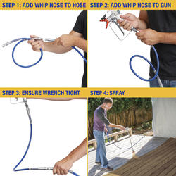 DuraFlex Whip Hose 3/16 in x 4 ft