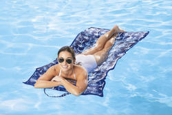 Aqua 3-In-1 Roll-Up Pool Float, Padded Mat For Beach-Land-Water