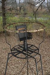 Muddy Nomad 16' High Portable Tri-Pod Deer Hunting Stand with Swivel Seat