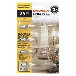 Sylvania double on sale life 25w