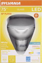 LEDVANCE Sylvania 10W LED PAR30 Bulb, 75W Inc. Retrofit, Dim, E26, 40 Deg.,  825 lm, 120V, 3000K (LEDVANCE Sylvania LED10PAR30/DIM/830/FL40/22Y/GL3/W)