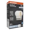 Sylvania® TruWave™ 60W Equivalent A19 Bright White Dimmable LED Light Bulb - 4 Pack