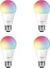 Sylvania® 60 Watt Equivalent Frosted A19 E26 Selectable Temperature Smart LED Light Bulb - 4 Pack