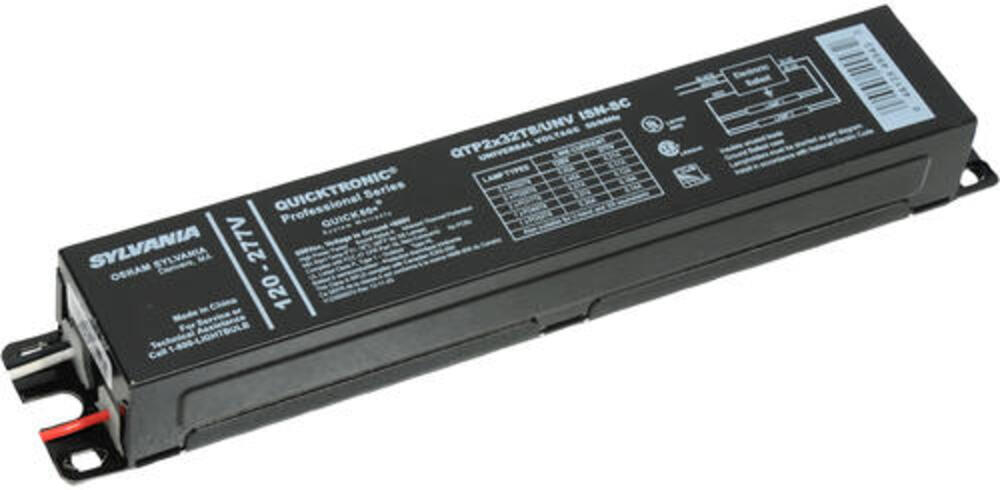 Sylvania 2-Bulb 120-277V Rapid Start Electronic Replacement Ballast