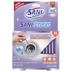 Drain Sticks - Lavender- 24 Sticks, Purple