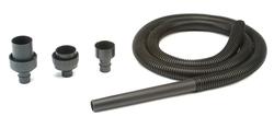 thumbnail image 2 of Universal 2 1/4 Inch Hose For Shop Vac Wet/Dry Canister Vacuums – 1 Pack, Black 2 of 5