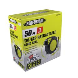 Performax™ 50' 14/3 Retractable Cord Reel