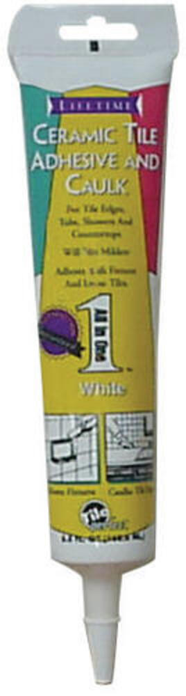 Tile Perfect All In One Adhesive - Fixture Caulk White #21001