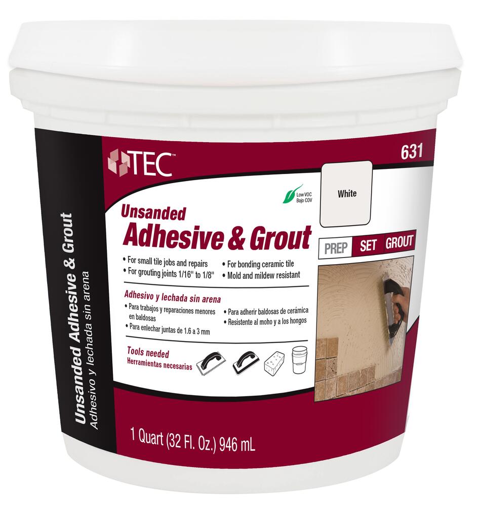 TEC® Unsanded Premixed Adhesive & Grout 631 Mastic - 1 qt