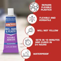 Loctite® Vinyl, Fabric & Plastic Flexible Adhesive - 1 oz. at Menards®