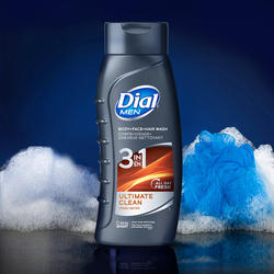Dial® Men Ultimate Clean 3-in-1 Body Wash 16 oz