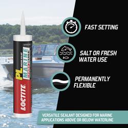 Loctite® Clear Waterproof Silicone Sealant - 2.7 oz at Menards®