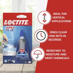Loctite Super Glue 0.14 oz.Gel Control Clear Applicator (each) 234790 - The  Home Depot
