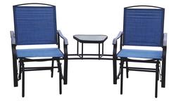 Two seat glider online with table