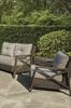 Backyard Creations® Yukon Brown 3-Piece Deep Seating Set with Beige Cushions