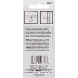 OOK 2-1/4 in. White Vinyl Cup Hook (10-Pack) 534267 - The Home Depot