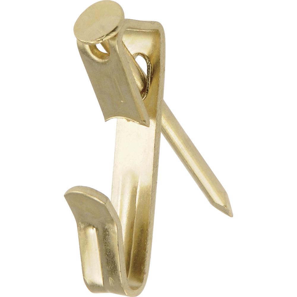 Ook OOK ReadyNail Brass-Plated Conventional Picture Hook 20 lb 6 pk
