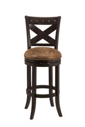 Hillsdale Brantley Wood Counter Height Swivel Stool