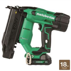 Metabo HPT® 18-Volt Brushless Cordless 18-Gauge Brad Nailer Kit at