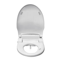 Home + Solutions Nightlight Elongated White Plastic Toilet Seat at Menards®