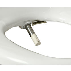 Home + Solutions Nightlight Elongated White Plastic Toilet Seat at Menards®