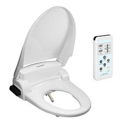 Home + Solutions Nightlight Elongated White Plastic Toilet Seat at Menards®