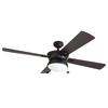 Prominence Home Auletta 52" Matte Black Indoor/Outdoor LED Ceiling Fan