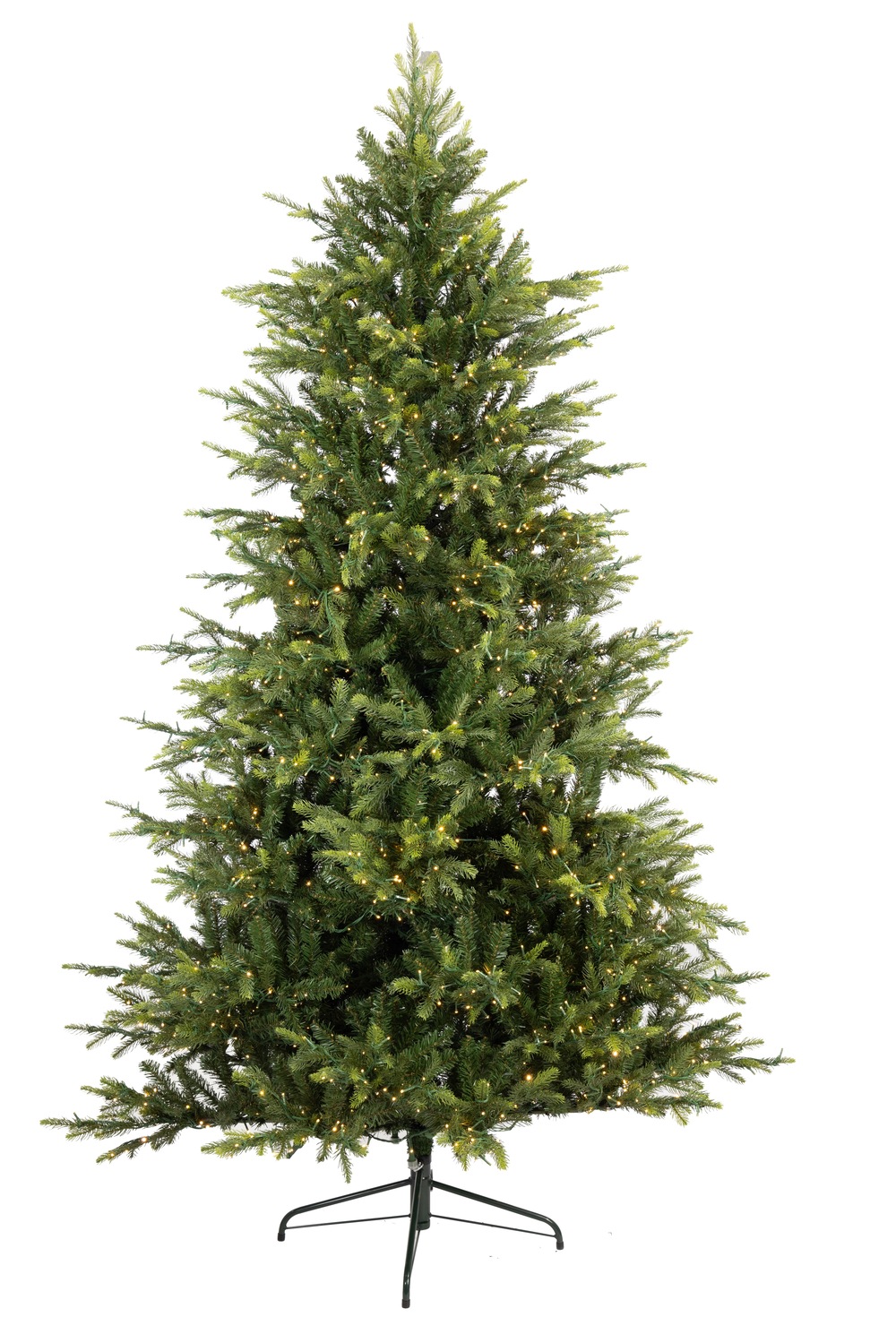 Enchanted Forest 9' Prelit Grand Empress Fir Artificial Christmas Tree - Thumbnail 2
