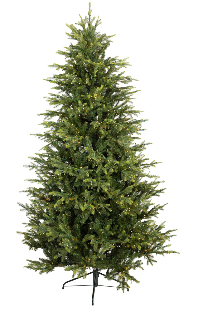 Enchanted Forest 9' Prelit Grand Empress Fir Artificial Christmas Tree - Thumbnail 3