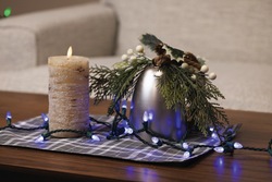 Enchanted Forest® LED Vivid 200-Light Faceted Blue C3 Christmas