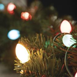チップとデール クリスマスLEDライト Enchanted Forest® LED Vintage 25-Light Multicolor