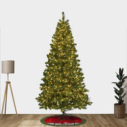 Enchanted Forest® 7' Prelit Deluxe Dalton Artificial Christmas Tree at ...