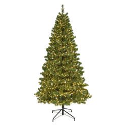 Enchanted Forest® 7' Prelit Deluxe Dalton Artificial Christmas Tree at ...