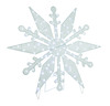 Enchanted Forest® 4' LED White Snowflake