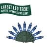 Enchanted Forest® LED Vintage 100-Light Blue Mini Christmas Light Set