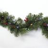 Enchanted Forest® 6' Prelit LED Mixed Pine Artificial Garland with Rechargeable Power Bank