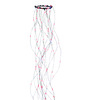Enchanted Forest® LED 3' Red & Pure White Twinkle 16-Strand Cascade Christmas Light Set
