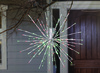 Enchanted Forest® LED 24" Red & Green Double Twinkle Star Burst Christmas Light