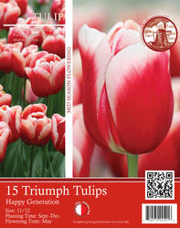 Tulips "Happy Generation" Flower Bulbs - 15 Count at Menards®