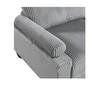 Laurelton 120" 4-Piece Corduroy Modular Sofa with Ottoman
