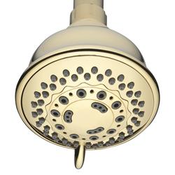 Plumb Works® Polished Brass 6-Spray Setting Handheld Showerhead at Menards®