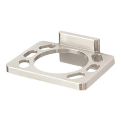 Glacier Bay Exhibit Wall-Mounted Tumbler Holder In Brushed Nickel  20714-0804