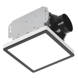Tuscany® 70 CFM Ceiling Exhaust Bath Fan with Light and Interchangeable ...
